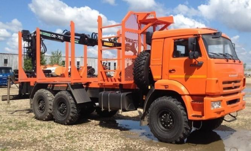 Сортиментовоз 658610 с КМУ СФ-75С Сортиментовоз / лесовоз