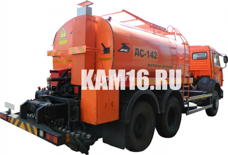 Автогудронатор ДС-142Д на шасси КАМАЗ-65115