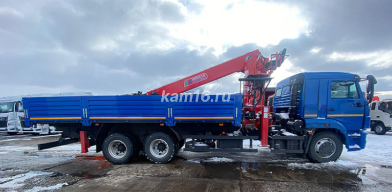 6590-1601210-48 Краны-манипуляторы (КМУ) на базе КАМАЗ