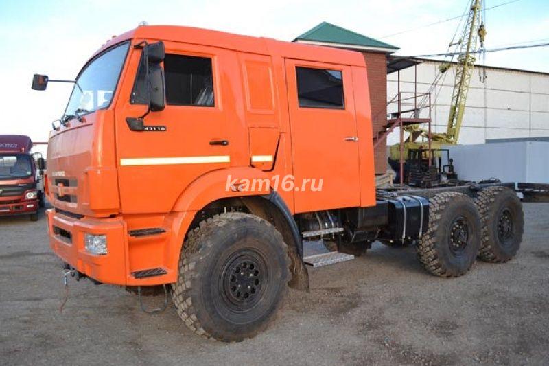 Шасси КАМАЗ 43118 сдвоенная кабина