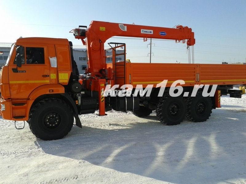 КАМАЗ 43118 с КМУ Kanglim 1256 (7 ТОНН)