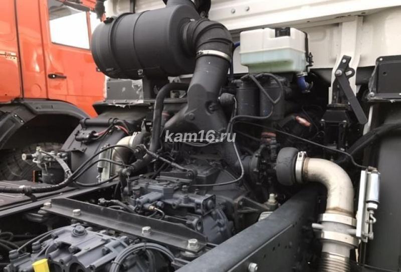 Камаз 44108, 43118 установка выхлоп вперед с искрогасителем, защита бака с 4- сторон, проблесковые маячки на дуге 2 шт.